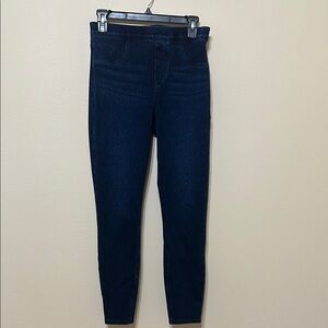 SPANX Blue Skinny‎ Jeans High-Waisted Stretch